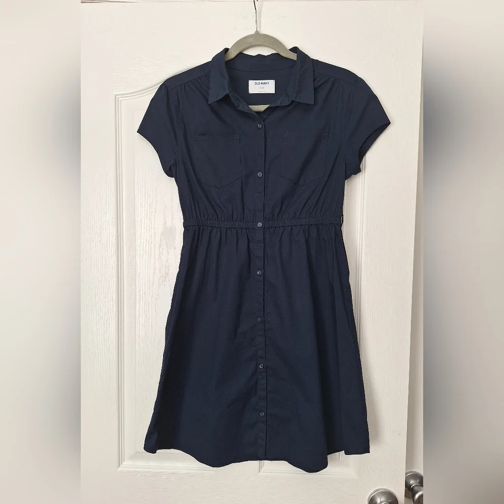 Old Navy Dark Blue Mini Dress